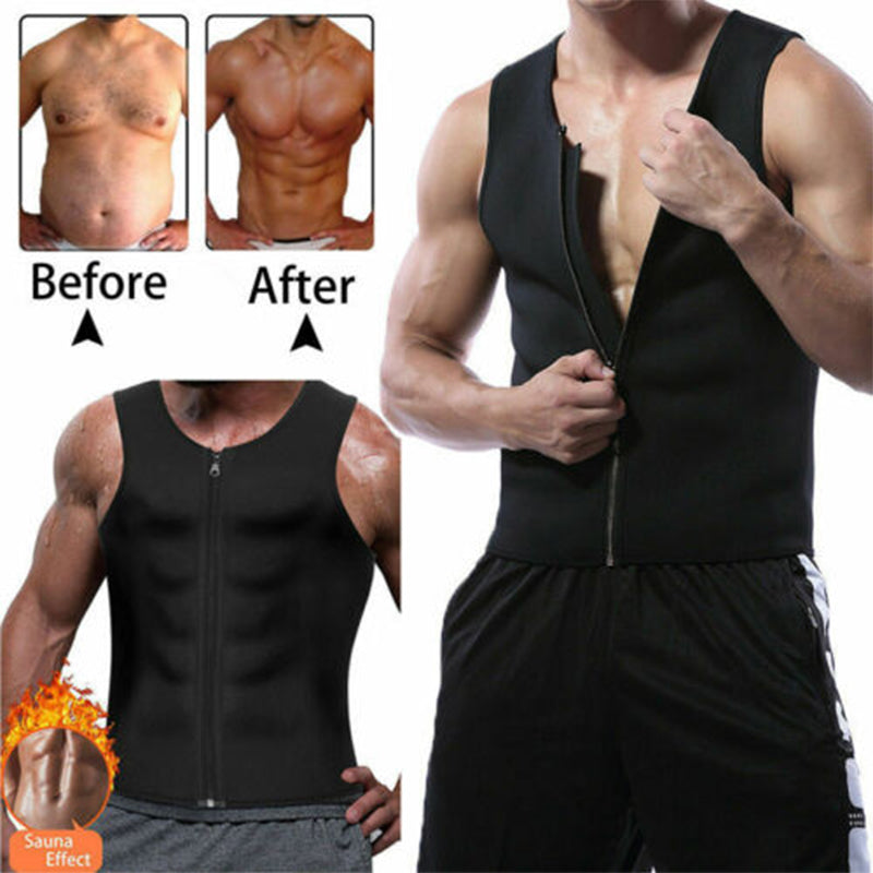 Chaleco Reductor Hombre Quema Grasa